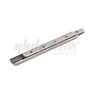 怡合达IDA33-80/140/200 工业滑轨轻载型 10系列 二节式 双向拉开