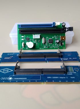 内存条SPD烧录器台式机笔记本DDR34编程器更改内存容量频率日期