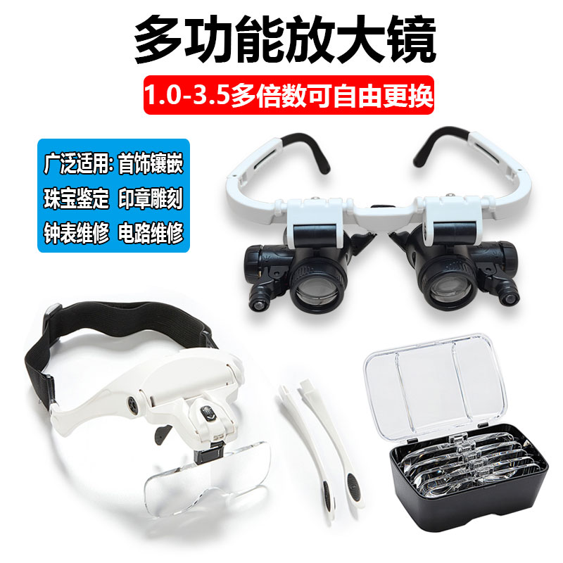 头戴式放大镜等眼罩目珠