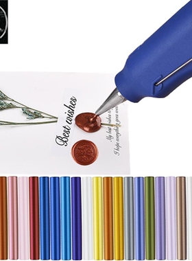 5pc DIY Seal Wax Sticks For Melting Glue Gun Sealing Wax Sti