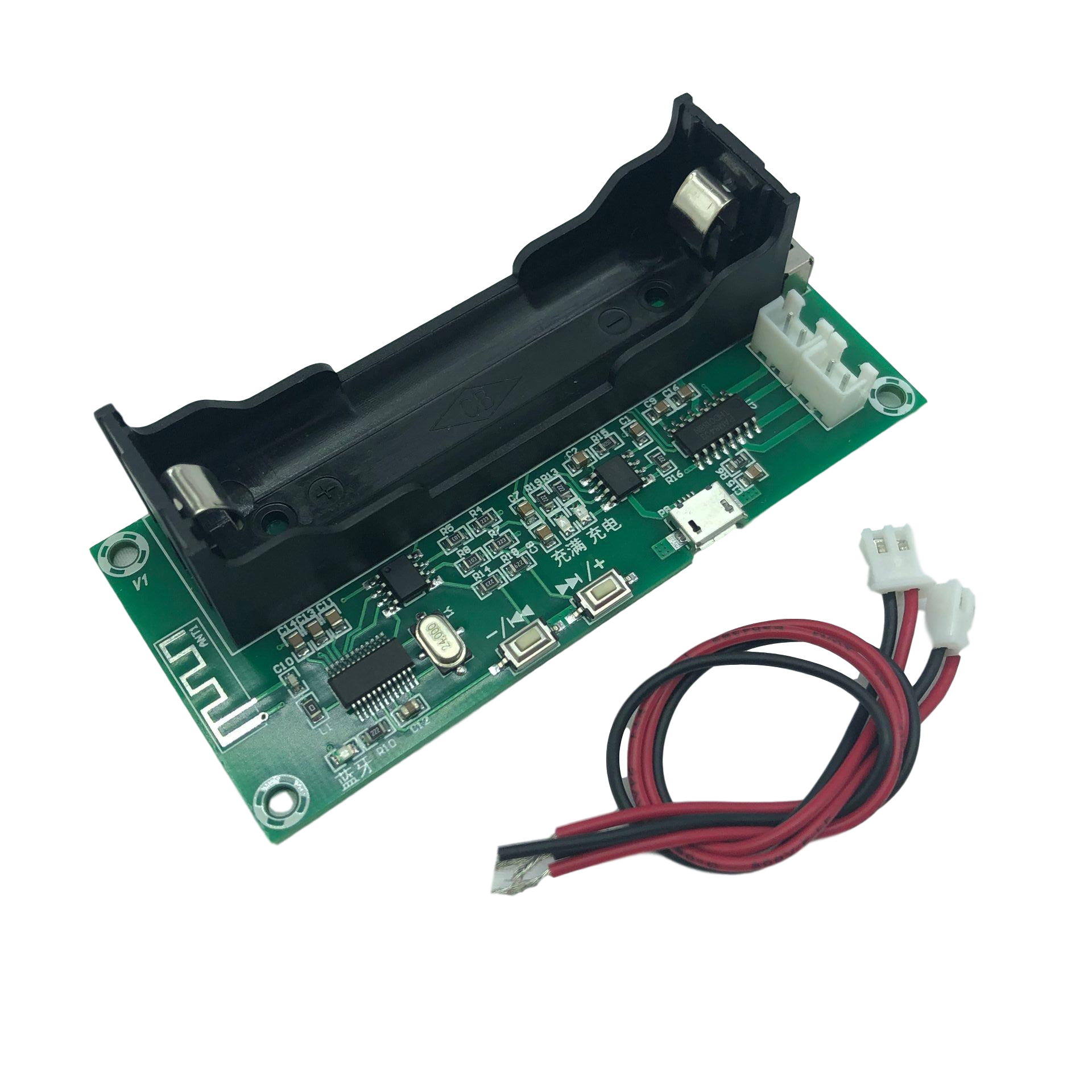 XH-A153 锂电池蓝牙功放板双声道小功率自制DIY手工有源音箱5W+5W