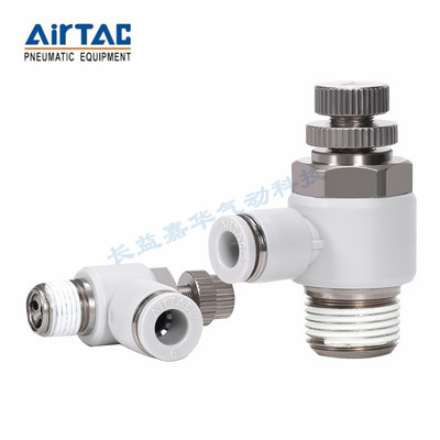 亚德客ASL节流阀PSL4-PSL6-8-10-12-16-M3-M5A-01A-02A-03A-04A B