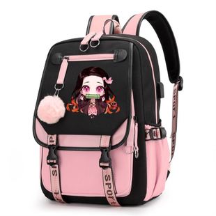 Backpacks for Bag Slayer School Nezuko Anime Demon Men