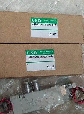 释迦自动化CKD电磁阀4GD239R-C6-E2C-3-P4