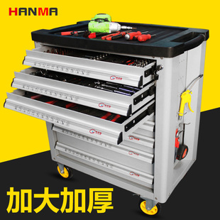 汽修工具车多功能抽屉零件车五金工具箱移动周转手推车维修设备柜