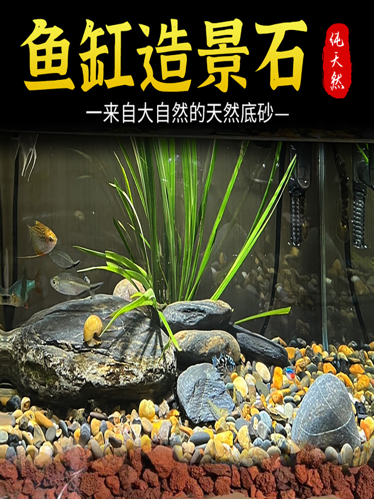 天然火山石鱼缸专用底砂