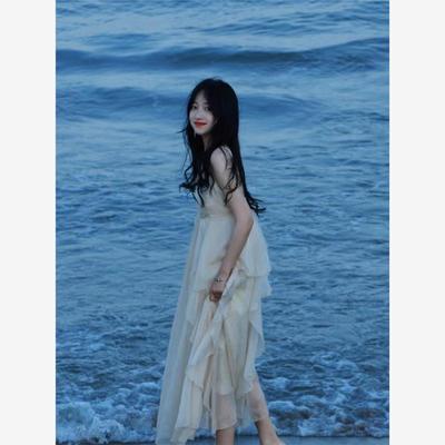 海南三亚海边旅游拍照连