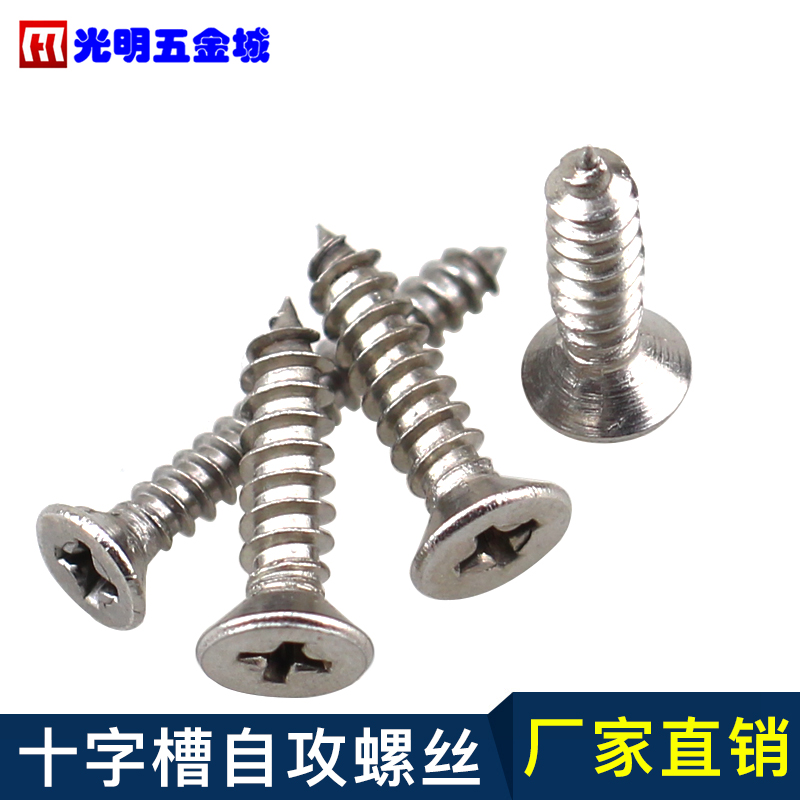 平头尖尾自攻螺丝不锈钢