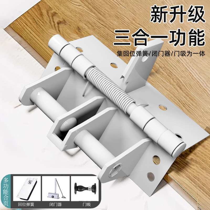 多功能闭门器自动关合页