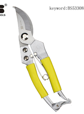 波斯不锈钢花枝剪树枝园艺剪刀BS533088BS533198BS536088BS536188