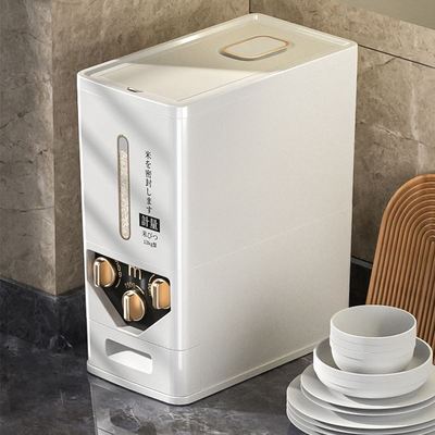 高端米桶家用自动出缸食