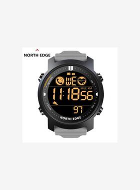 NORTH EDGE Laker 心率防水游泳蓝牙手表卡路里消耗战术手表