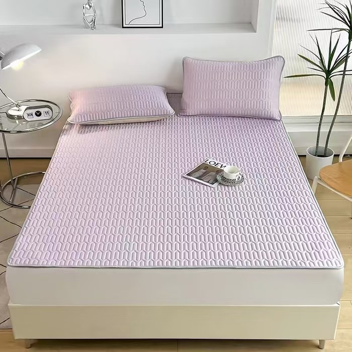 新款夏季乳胶床单单件凉席夏季宿舍儿童单双人床冰丝席三件套V1,床上用品,乳胶席,淘宝优惠券,粉丝福利购,淘宝优惠卷