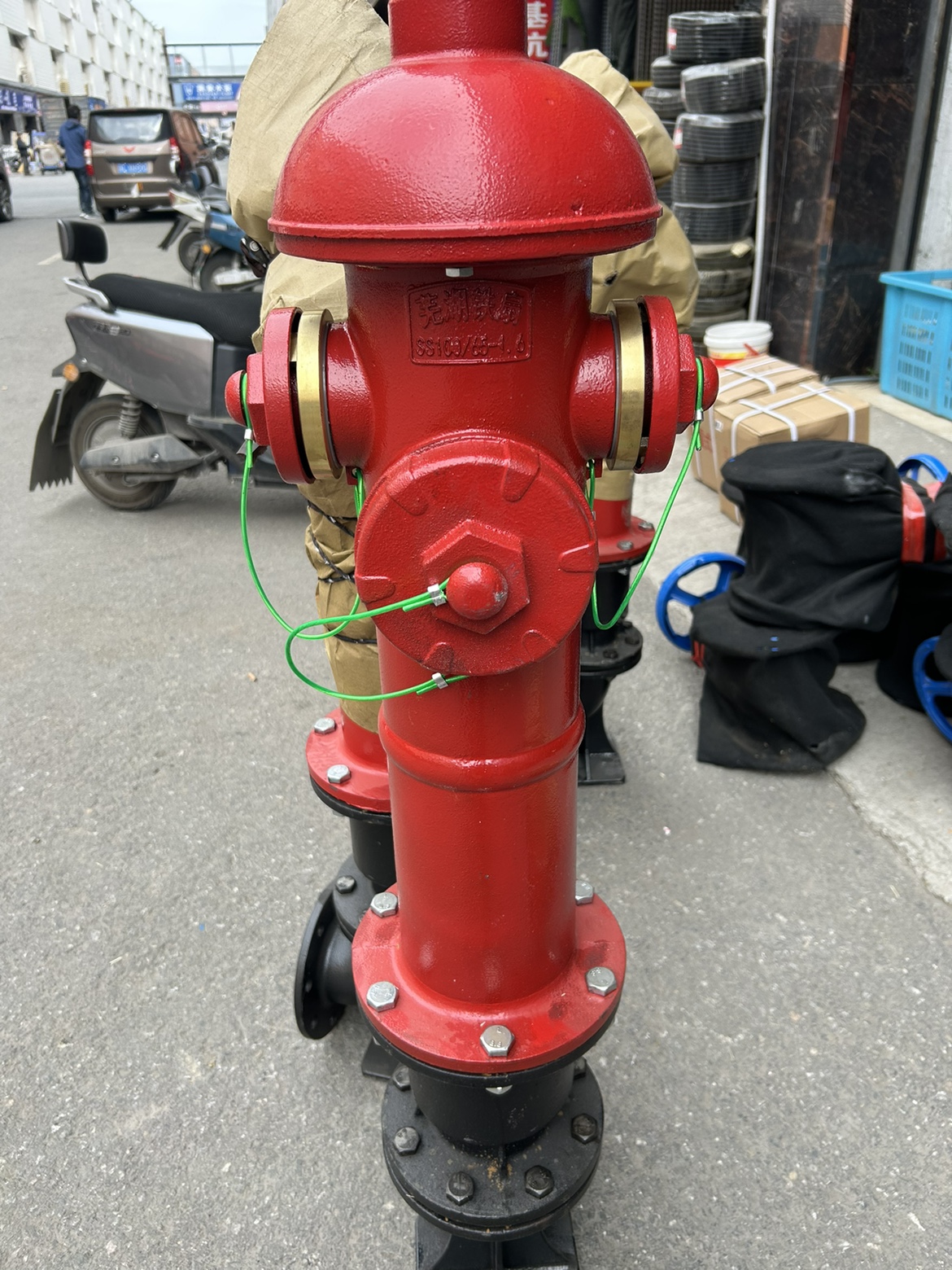 安徽芜湖铁扇消防栓地上