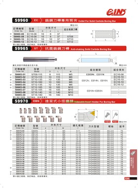 正品台湾精展钨钢刀桿专用筒夹59960-EC-EC16-06-EC16-08-EC16-10