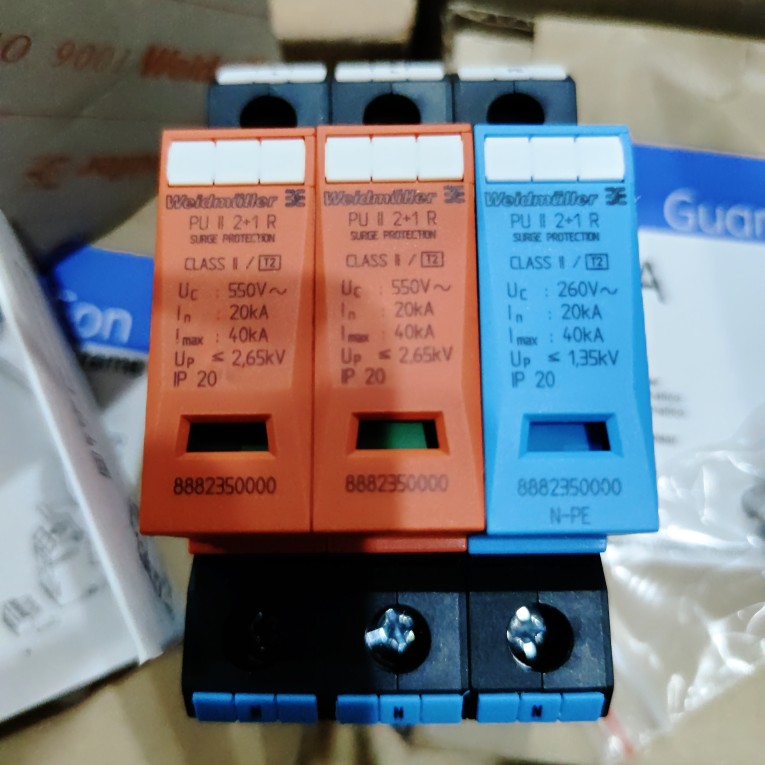 询价魏德米勒Weldmuller 8882350000 PU II 2+1R 550V/40kA议价
