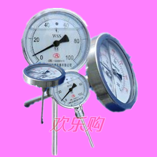 耐震双金属温度计WSS311N-WSS411N-WSS301N-WSS401N指针式温度表