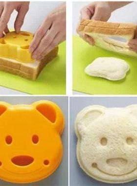 little bear shape sandwich mold bread cake mold maker diy mo
