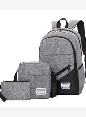 women school bags travel bag boy Canvas backpack student书包