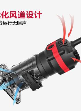 卡胜Kress修边机木工多功能家用装修雕刻电木铣大功率开槽机KU602