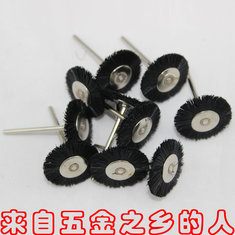 带柄毛刷抛光轮细缝木雕