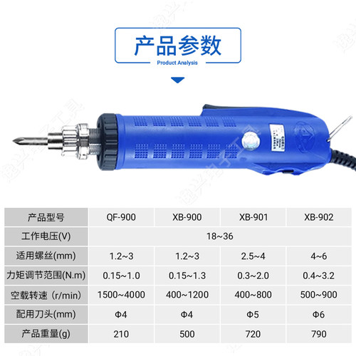 青锋大扭力电动螺丝刀直