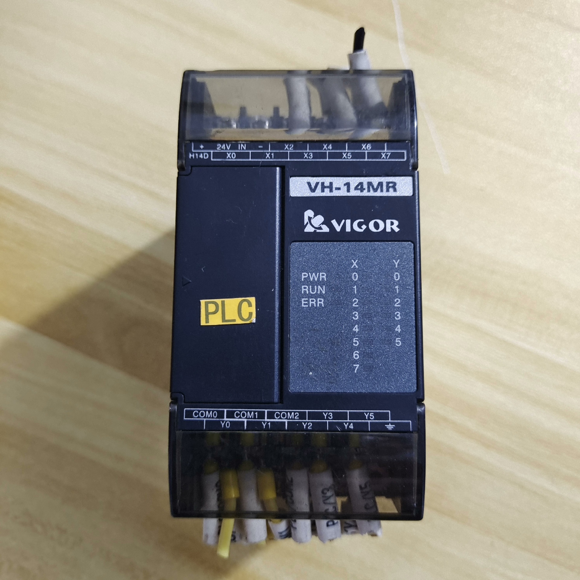 丰炜PLC可编程控制器VH-14MR,二手拆机功能完包好,实议价