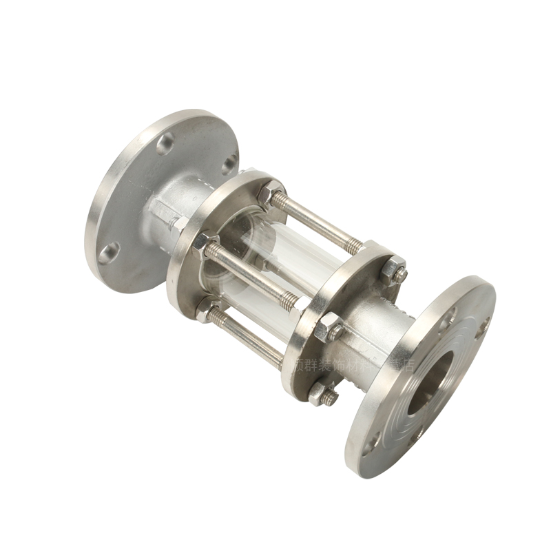 不锈钢玻璃管视镜盅法兰