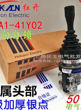 厂价直销红开十字主令开关HKA1-41Y02自锁 41Z02二向自复位全银点