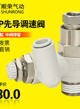 先导式调速节流阀ASP330F-01-06/430F/530F/630F-02-03诱导止回阀