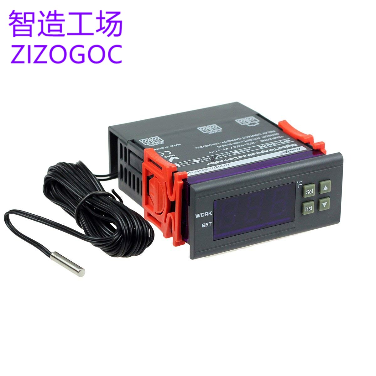 温控器stc-1000水族孵化海鲜机电子数显微电脑温度控制器开关