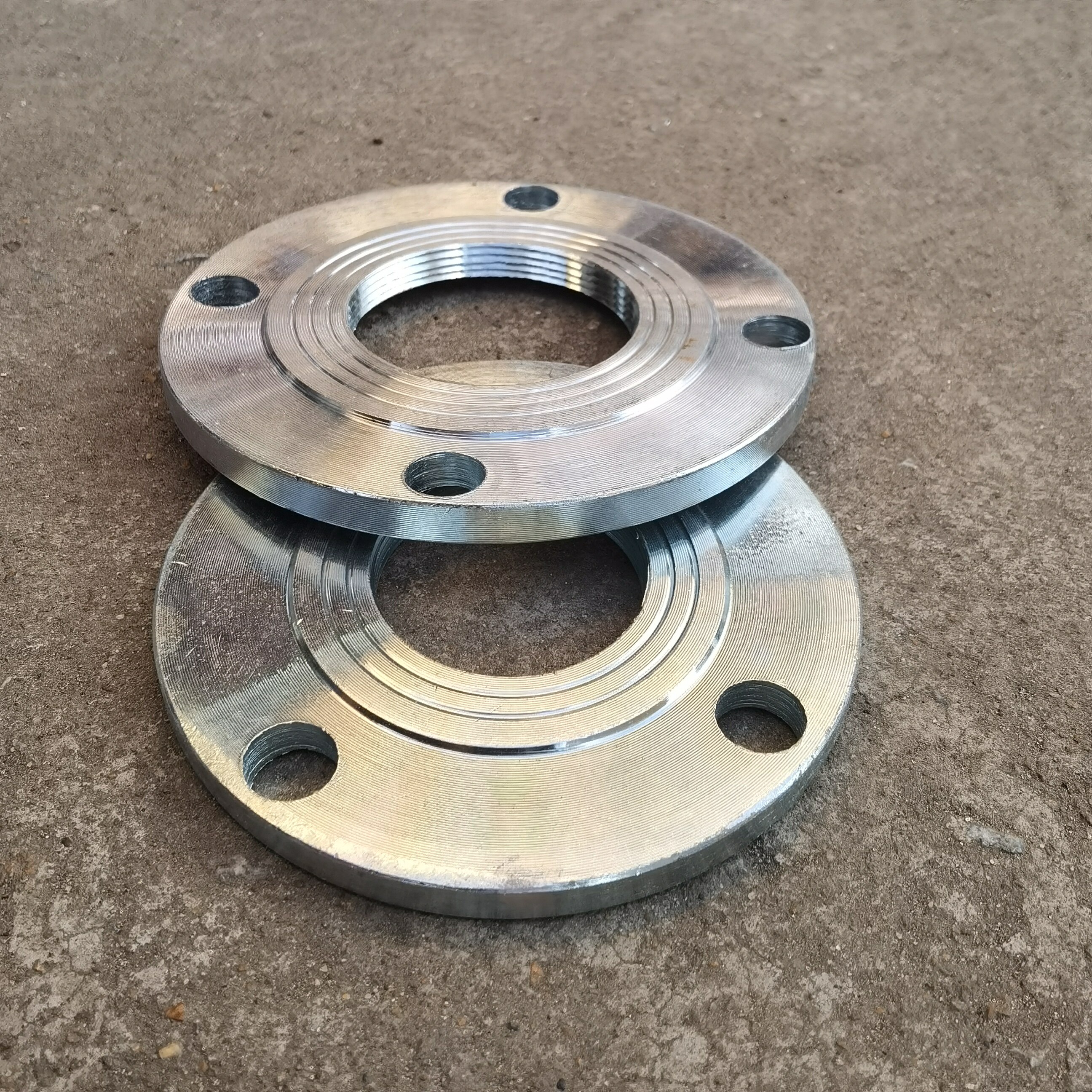 丝扣法兰片 丝接内牙 镀锌法兰片 丝口法兰盘dn25-dn100*