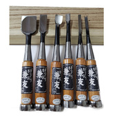 日本进口兼友细木工凿木工铲刀平凿木凿子半圆凿扁铲木刻刀白纸钢