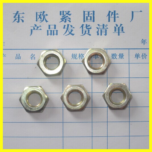 六角螺母外六角螺丝帽A3铁镀锌螺帽M3M4M5M6M8M10M12M14M16-M330