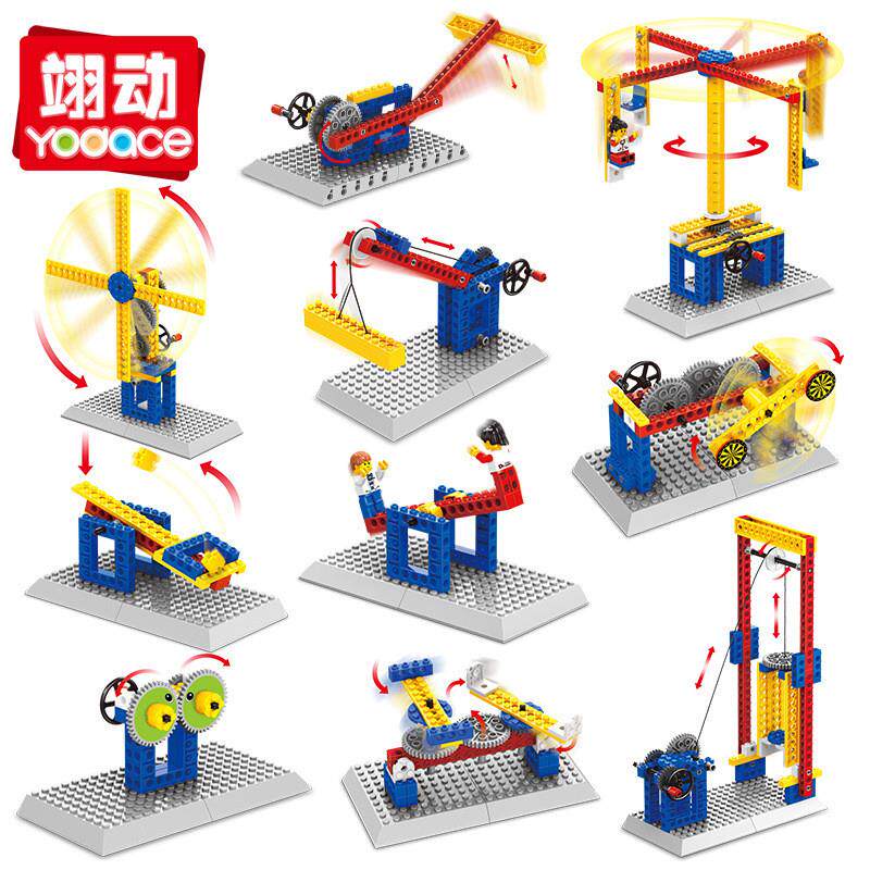 儿童多种齿轮组合实验机