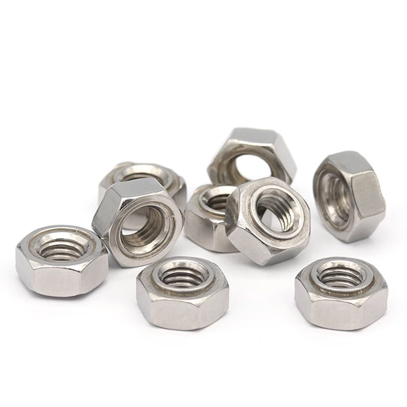 不锈钢焊接螺母六角碰电