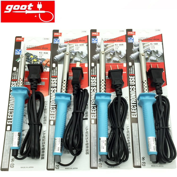 日本GOOT固特外热式电烙铁KS-30R/40R/60R/80R/100R电烙铁 电焊笔