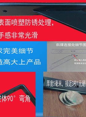 大理石支架三角托卫浴柜
