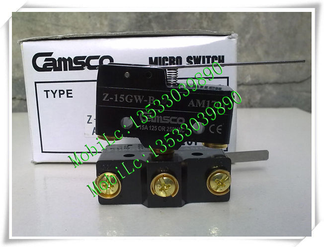 实物原装台湾三实CAMSCO 开关 Z-15GW-B AM1701微动开关AM-1701