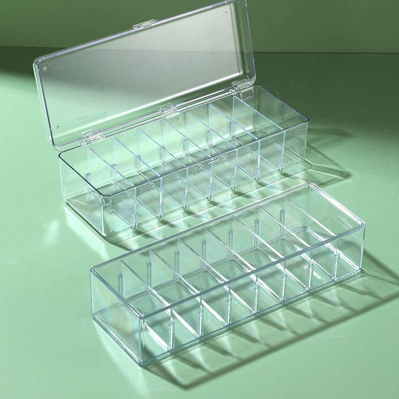 数据线收纳盒电源充电线手机充电器插头整理桌面理线盒亚克力透明