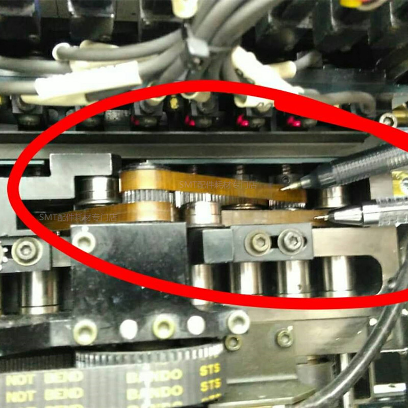 雅马哈贴片机YV100X皮带 R轴皮带YV100II KM1-M7138-00X马达皮带