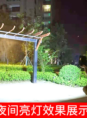 黑金刚投光灯led150w cob防水广告灯室外超亮射灯足球场篮球场