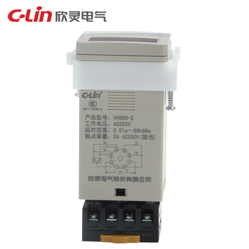 欣灵数显时间继电器通延