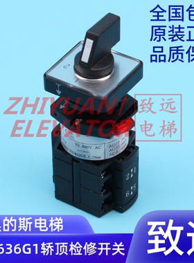 天逸TAYEE凸轮开关 DAA363G1/LW42A1-22057/OF2367S23 检修开关