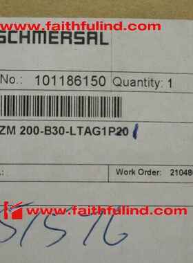 议价Schmersal 101186150 施迈赛安全开关 AZ/AZM 200-B30-LTAG1P