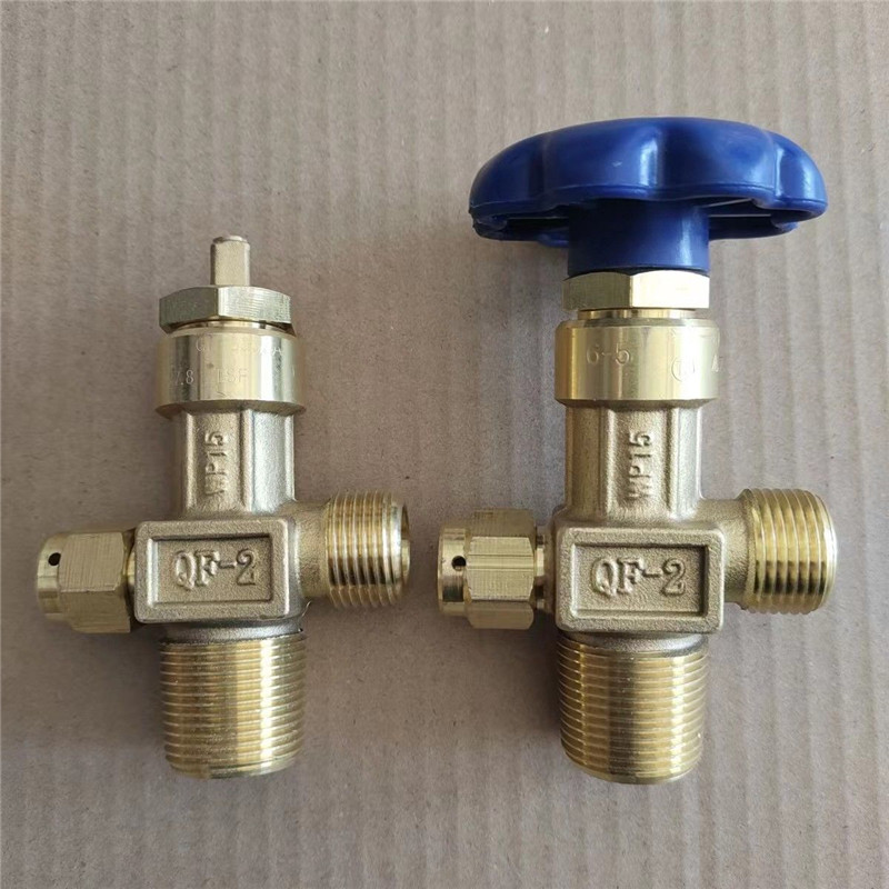 氧气瓶阀体钢门头开关截