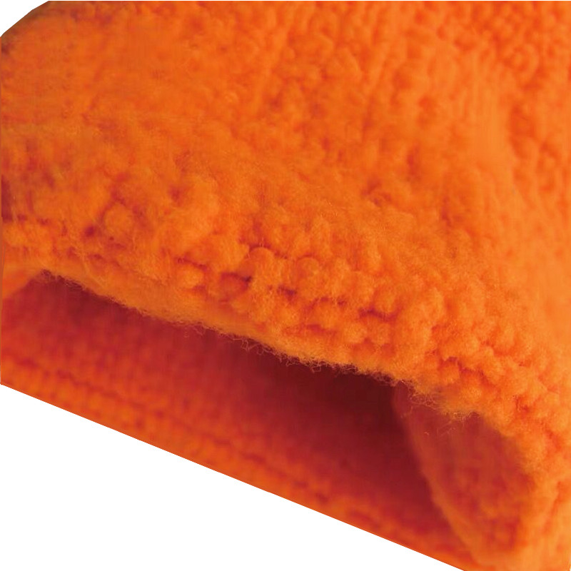 毛圈加绒加厚保暖劳保手套浸胶耐磨防滑棉线皱纹塑胶防水工作防护