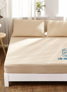 100% Cotton Towel Throw Fitted Sheet Waterproof Bed Sheet wi