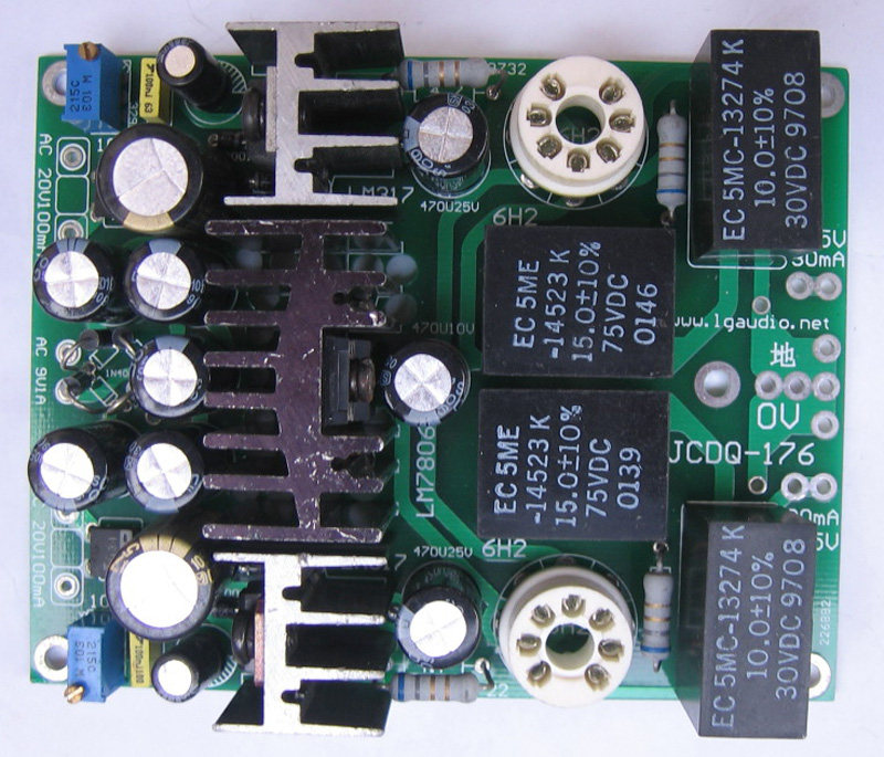 音色效果独特的的 LM317  6H2电子管校音稳压电源板JCDQ176,农机/农具/农膜,叉,淘宝优惠券,粉丝福利购,淘宝优惠卷