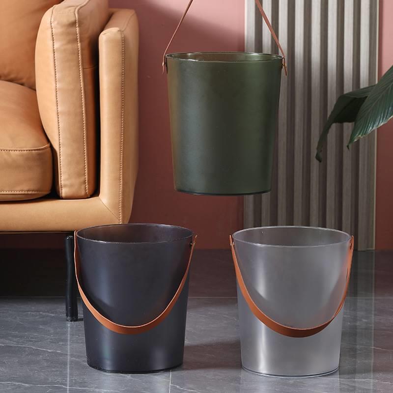 透明垃圾桶家用桌面简约